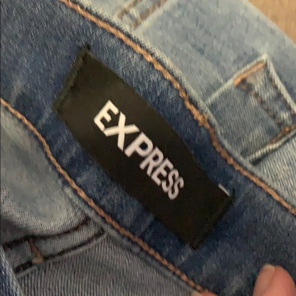 Express patchwork/distressed jeans - Picture 7 of 7